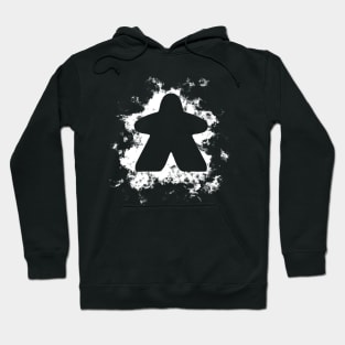 Meeple Splash - White Hoodie